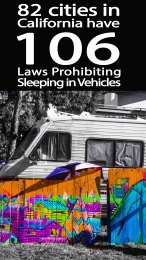 Rest Not Arrest California Sleeping in Vehicles Factoid 