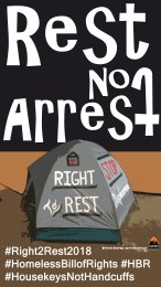 Rest Not Arrest Factoid