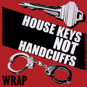 House Keys Not Handcuffs Stiker
